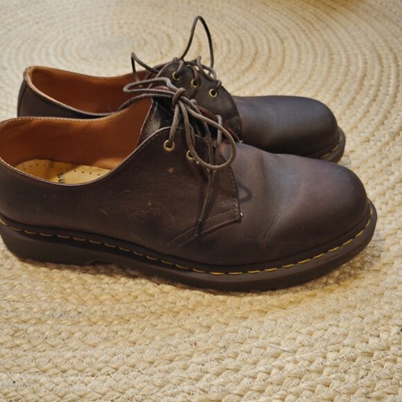 Dr Martens 1461 Brown Leather Oxfords Size US11 - Picture 5 of 9